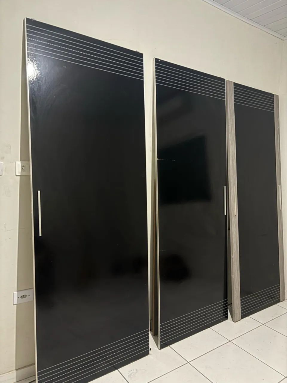 3 Portas de guarda-roupa casal 