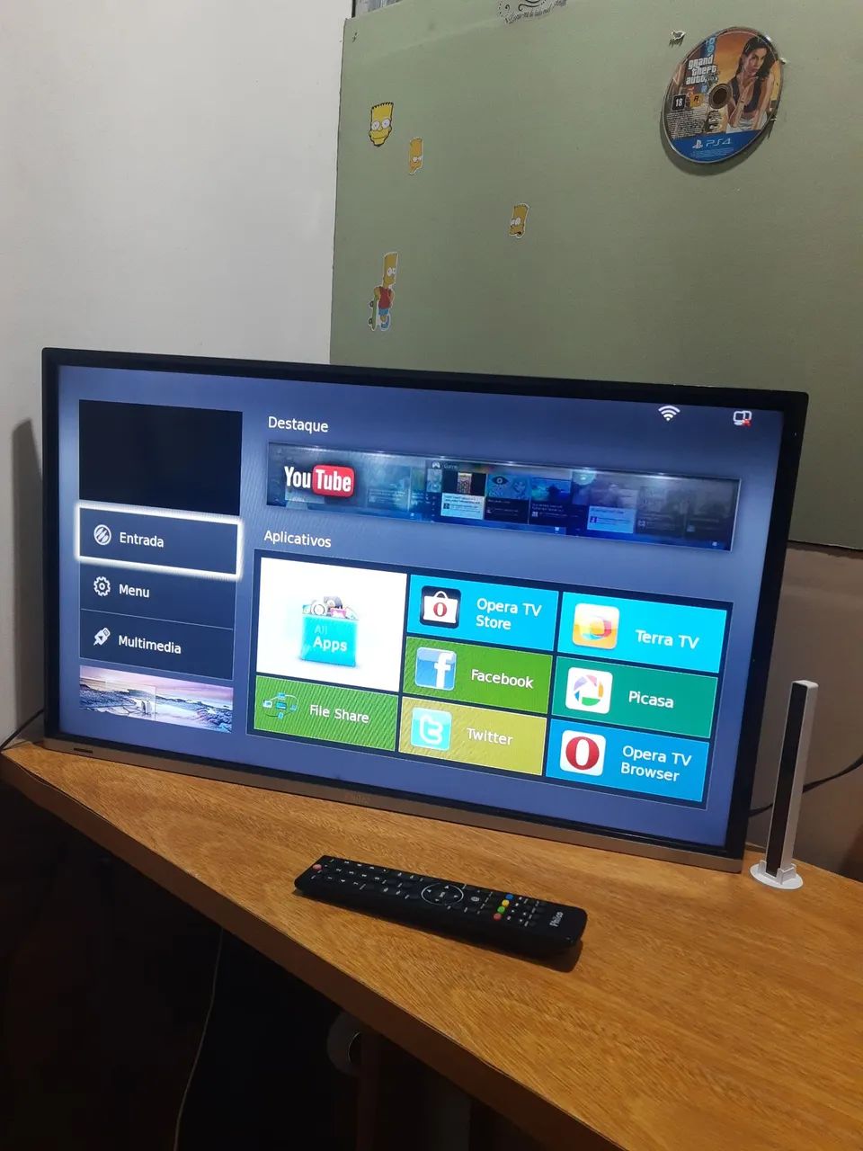 Tv 32 polegadas com wi-fi - Foto 2