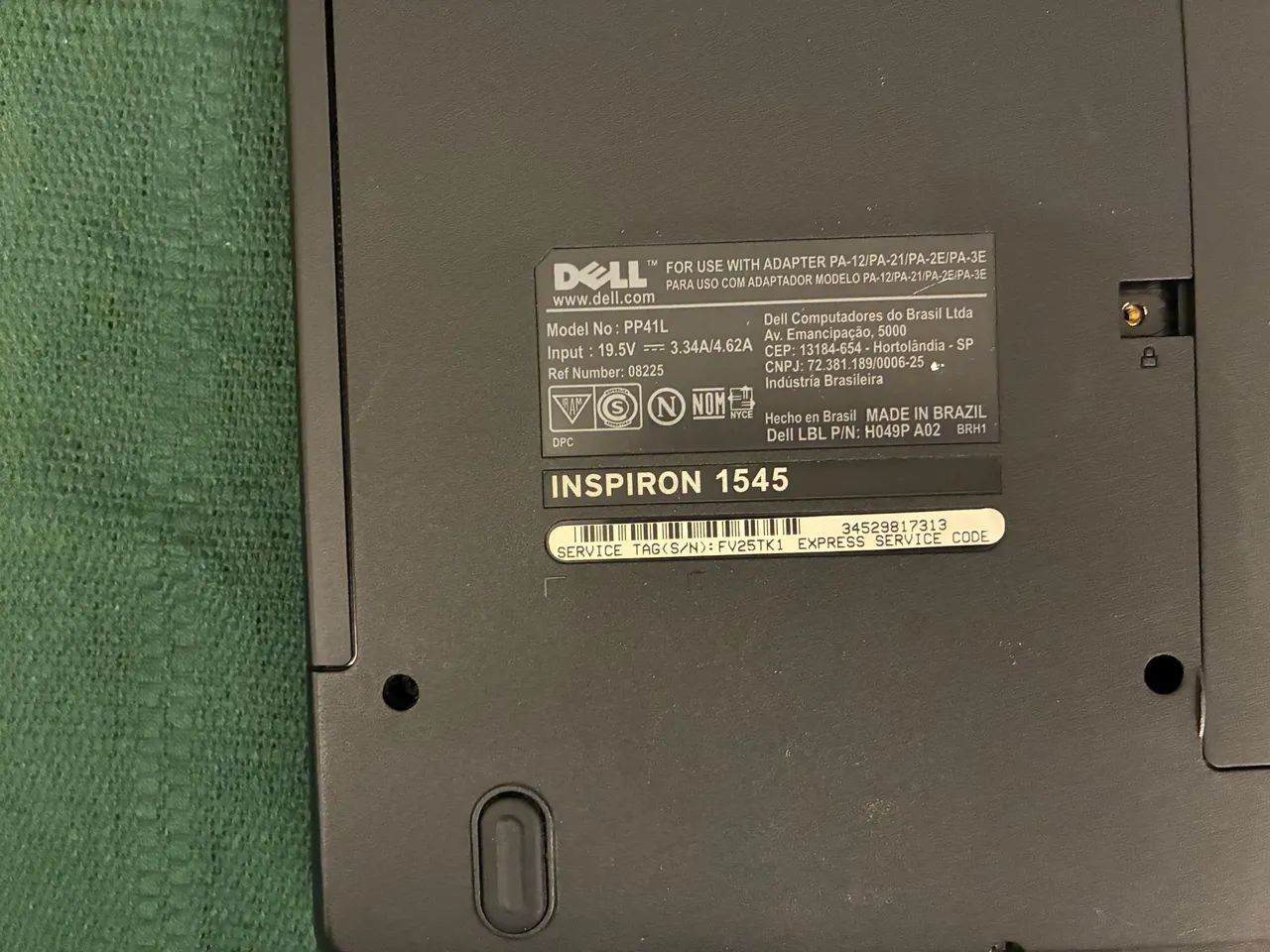 Notebook dell INSPIRON 1545 - Foto 2