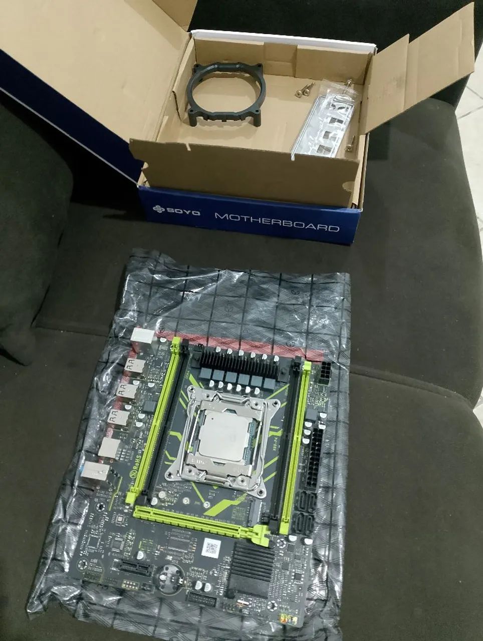Placa mãe ddr4 Xeon nunca foi usado - Foto 4