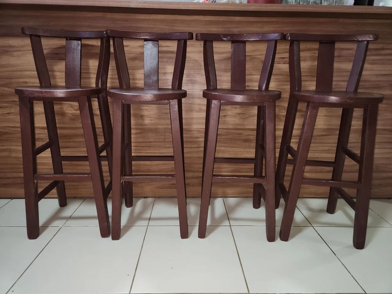 Vendo 4 banquetas
