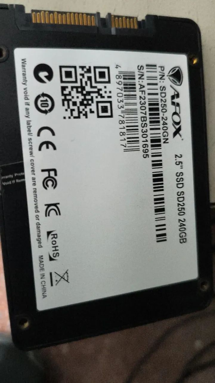 SSD AFOX 250GB SATA  - Foto 2