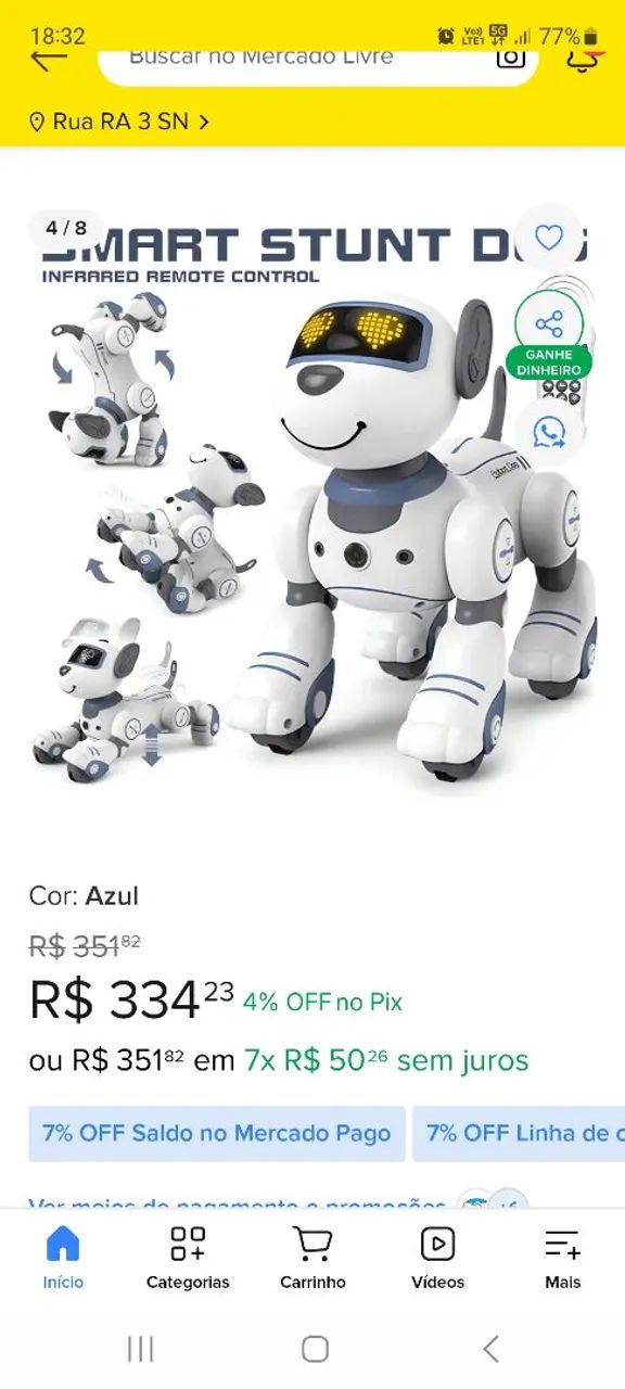 Cachorro robô  - Foto 2