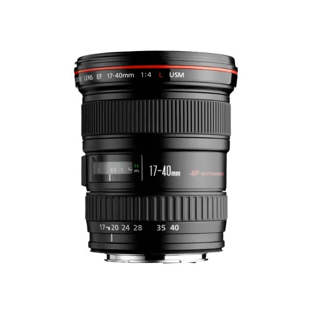 Lente Canon Ef 17-40mm F/4l Usm Com Parasol - Acessórios para