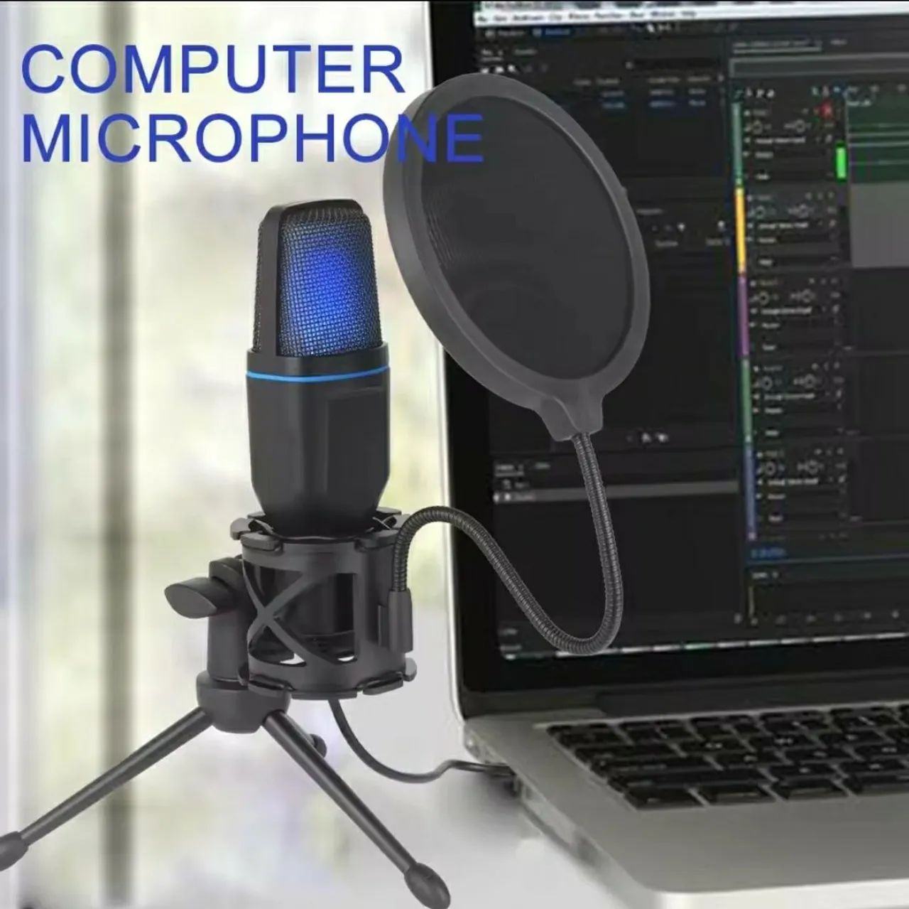 Microfone game RGB 