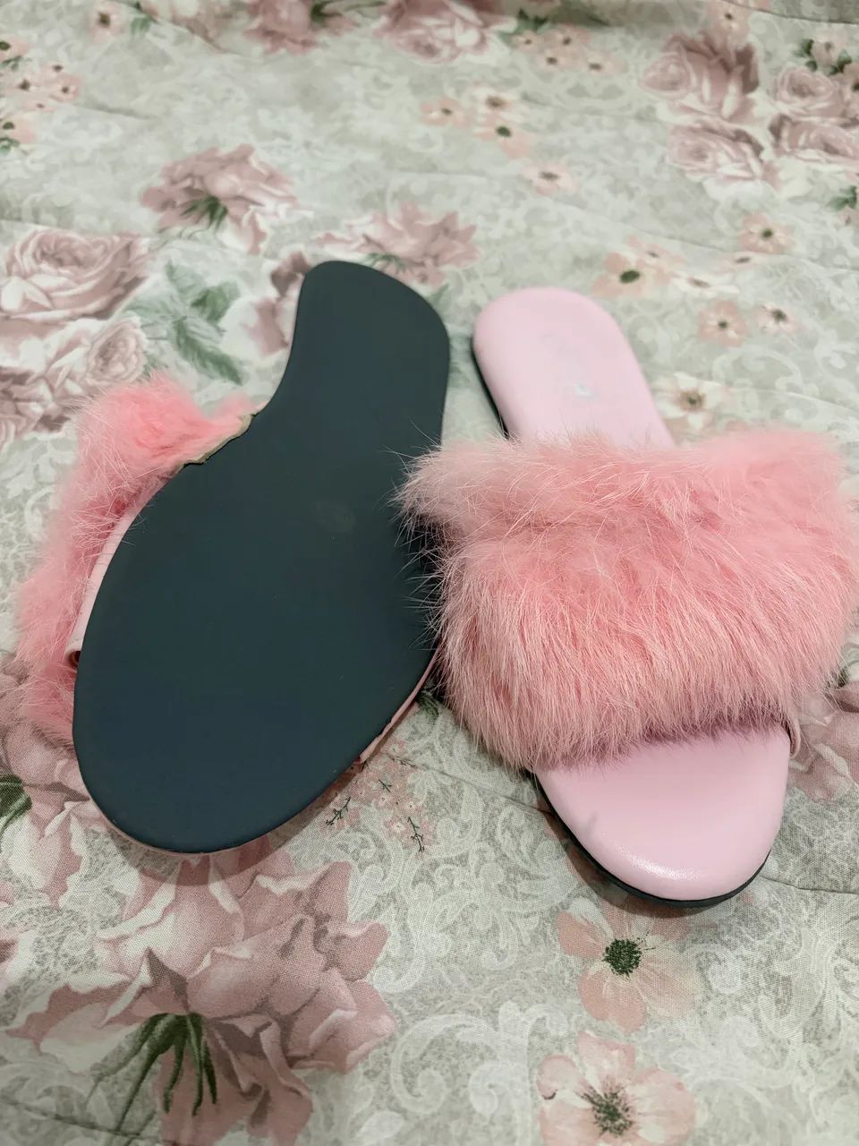 Chinelo de pelo  - Foto 2
