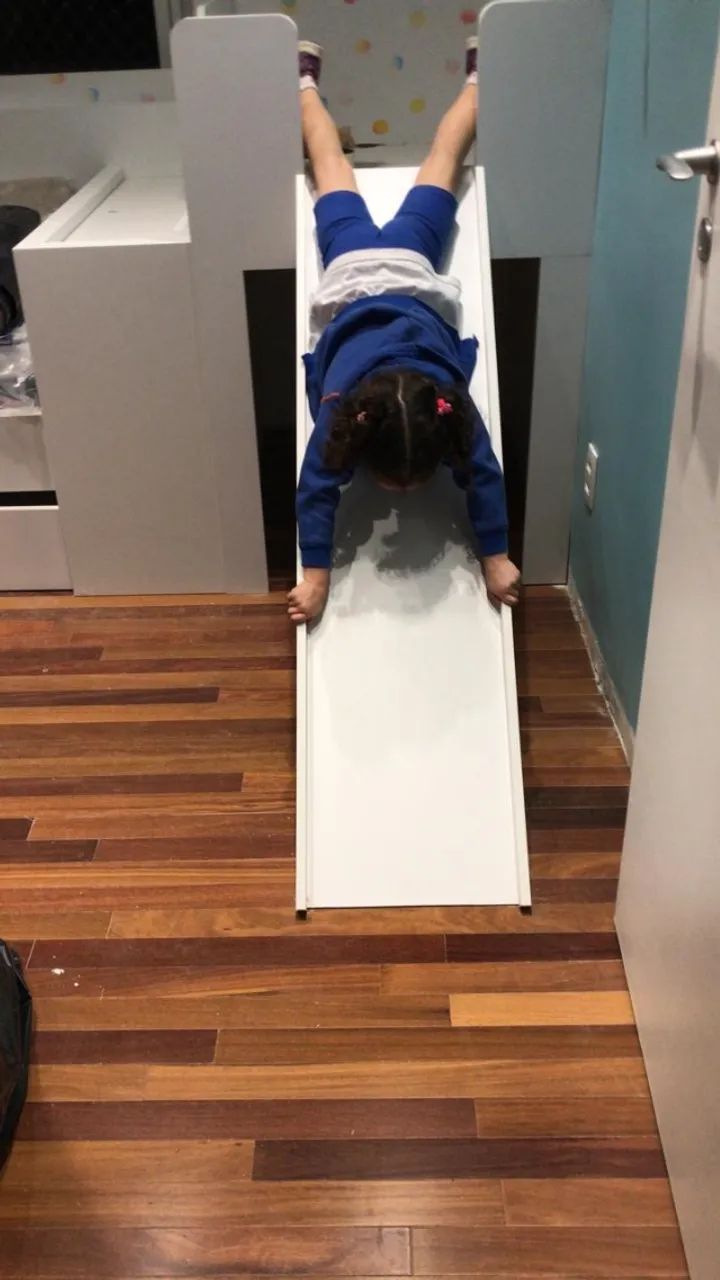 Cama infantil com escorregador - Foto 2