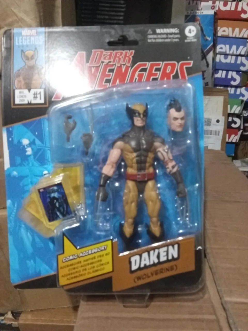 Daken Marvel Legends Hasbro dark avengers wolverine boneco figura