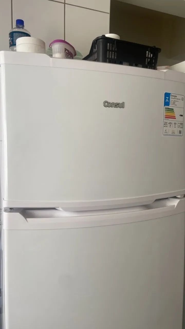 Geladeira Consul 334 litros duplex Cycle Defrost - 10 meses, com nota - Foto 3