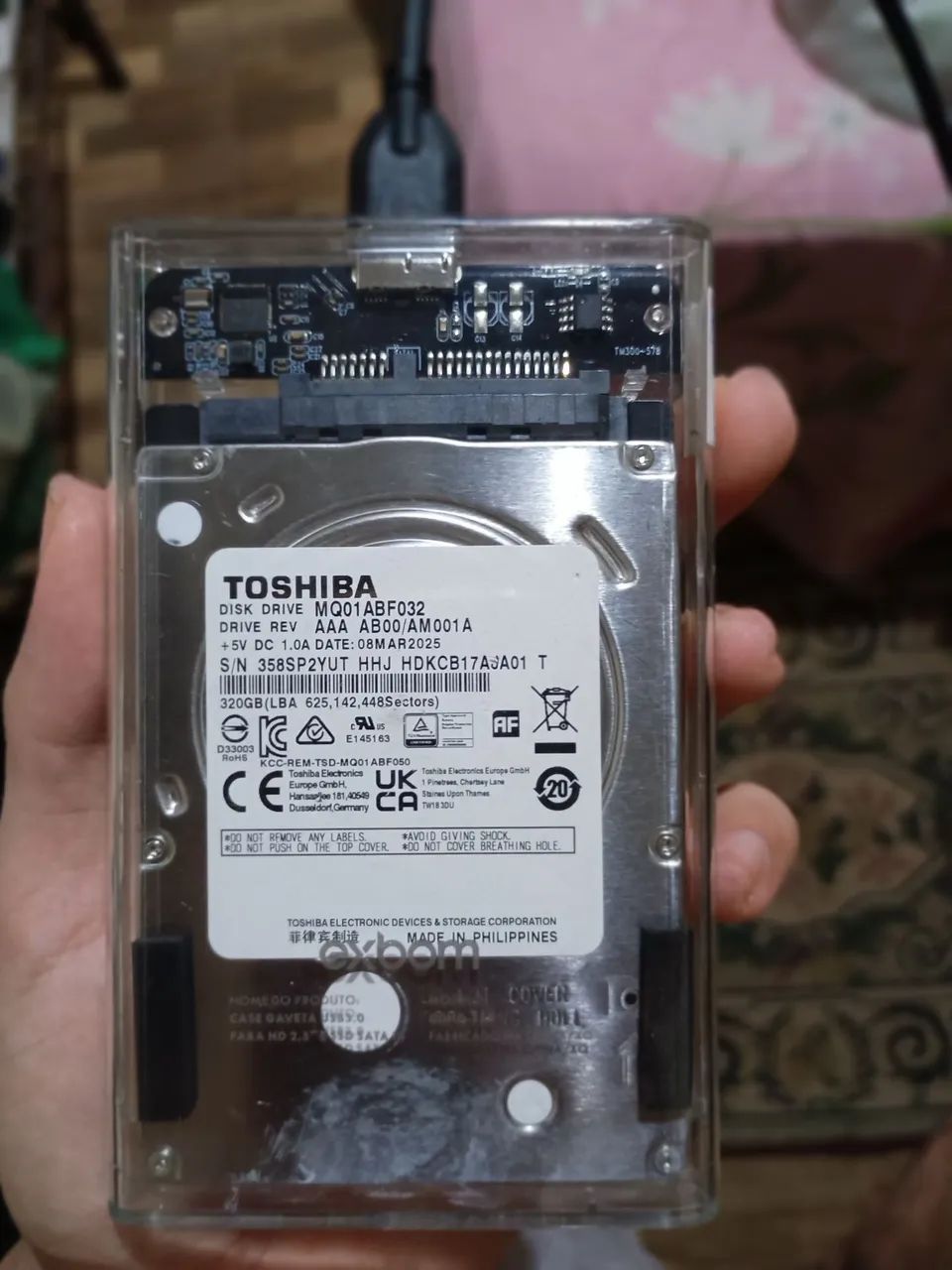 HD Externo 320Gb