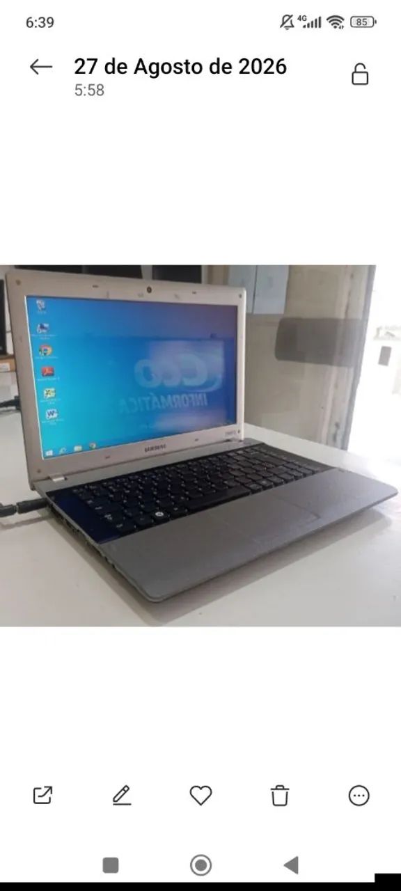 NOTEBOOK SAMSUNG PROMOÇÃO HOJE-28/08