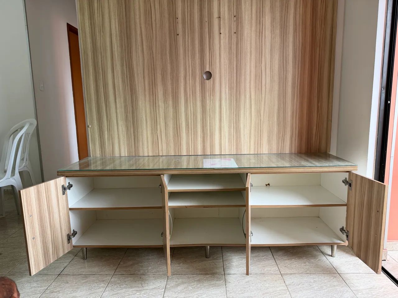 Painel com rack - Foto 2