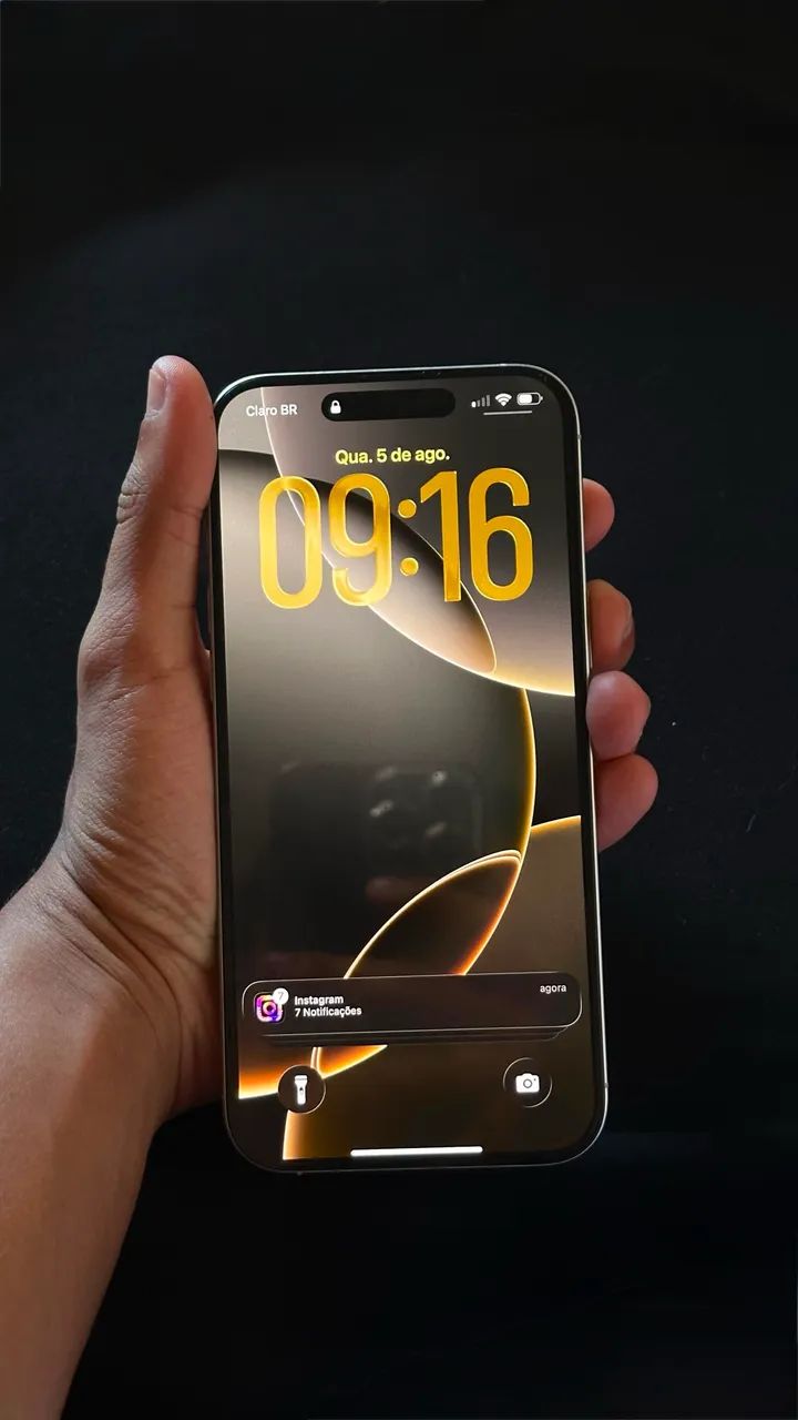 IPHONE 16 PRO MAX semi novo - Foto 5