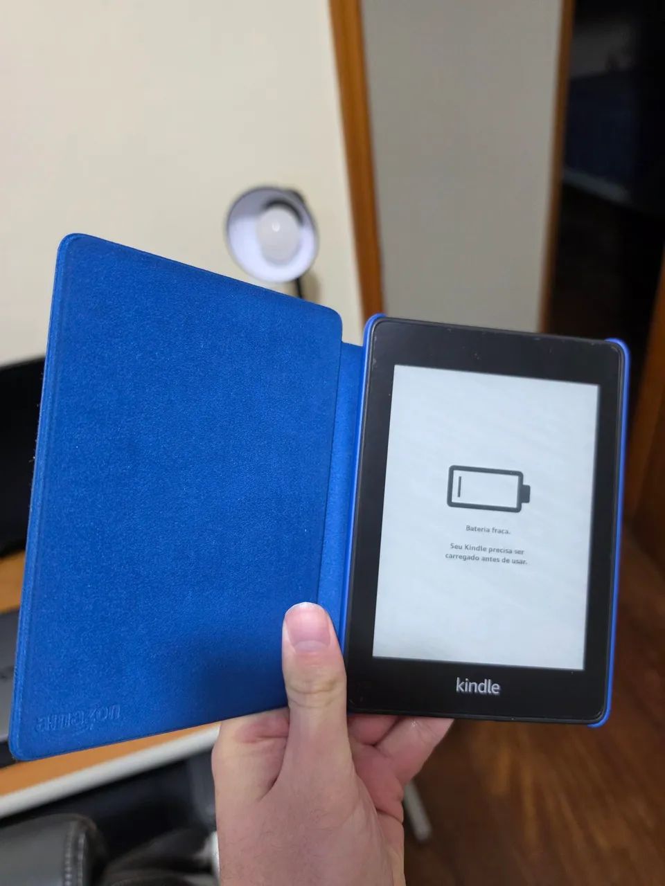 Amazon Kindle Paperwhite 8GB com Capa Original Impecável - Tablets