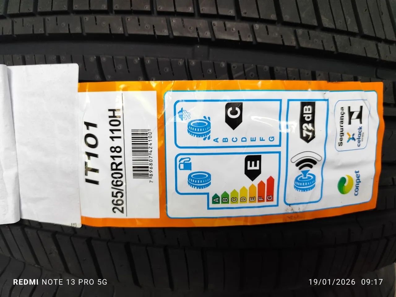 Jogo de pneus 265/60R18 Itaro