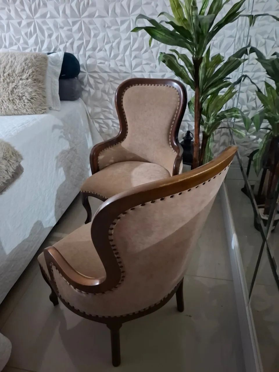 Par de poltronas Vitoriana - Foto 3