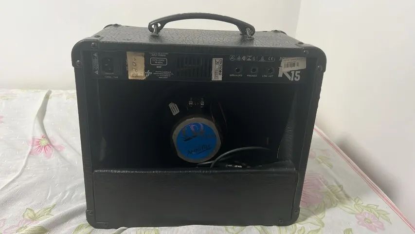 ? Kit Guitarra SG Dolphin + Amplificador Meteoro NDR15 + Acessórios - Foto 5