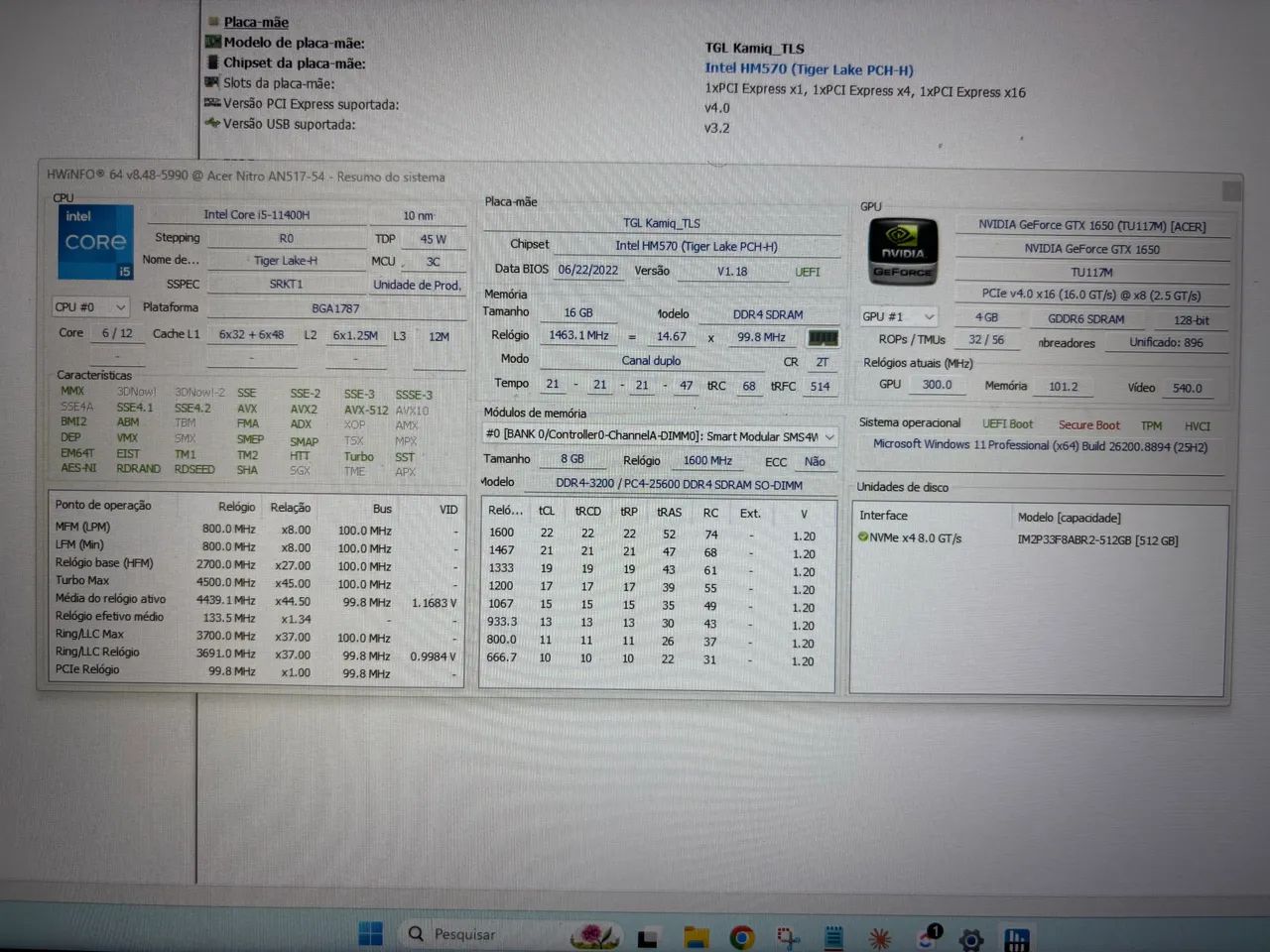 Notebook Nitro 5 Acer 17 polegadas - Foto 5