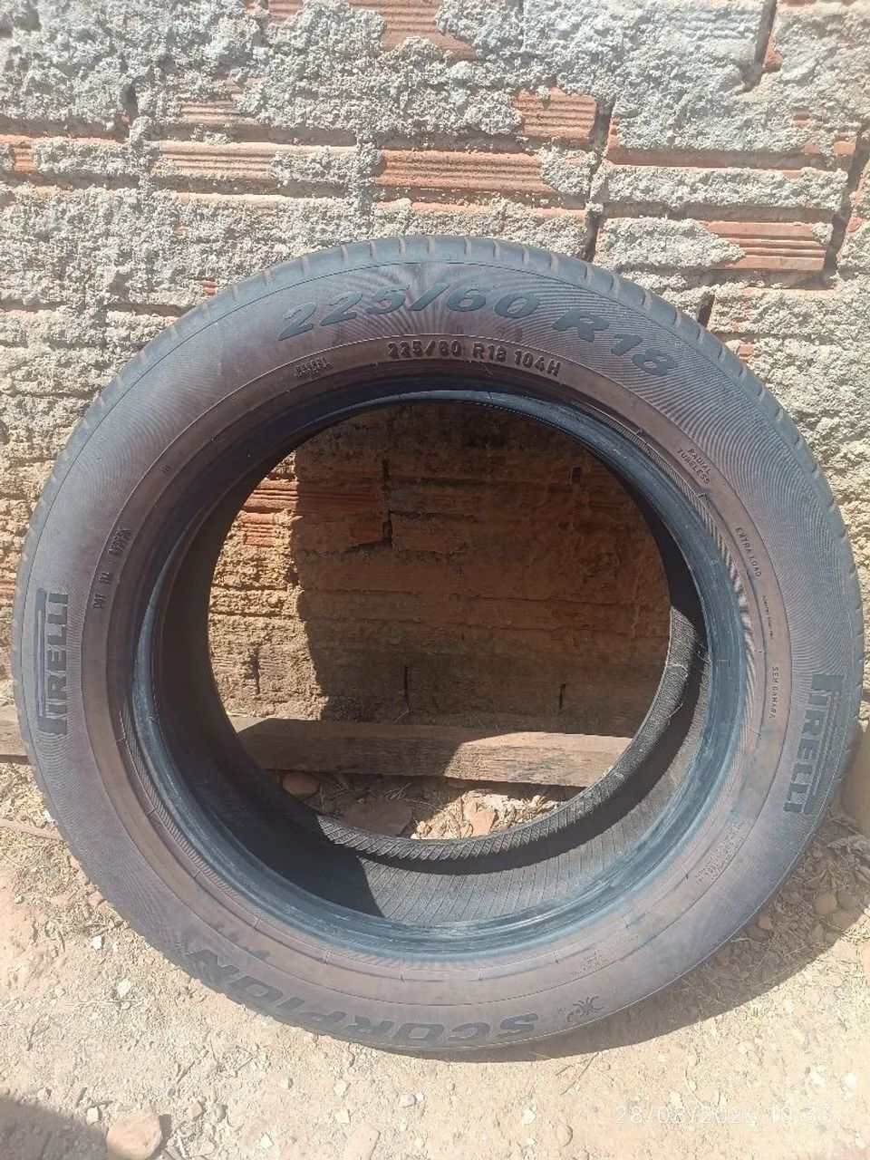 Pneu usado