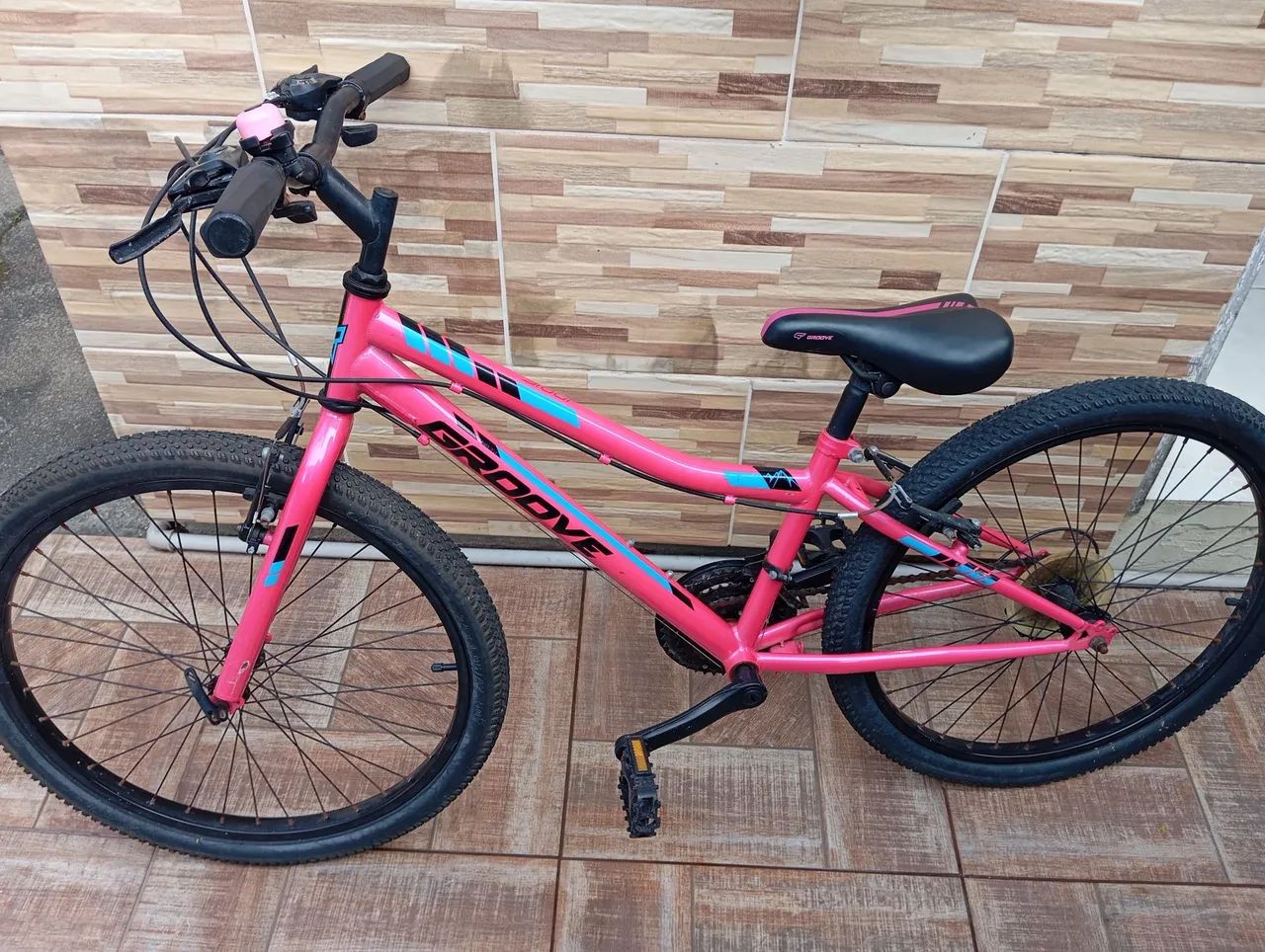 Bicicleta feminina infantil Aro 24 - Foto 4