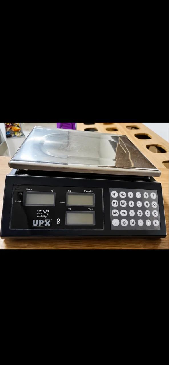 Balança Comercial UPX 32kg - Pouquíssimo Uso - Excelente Estado