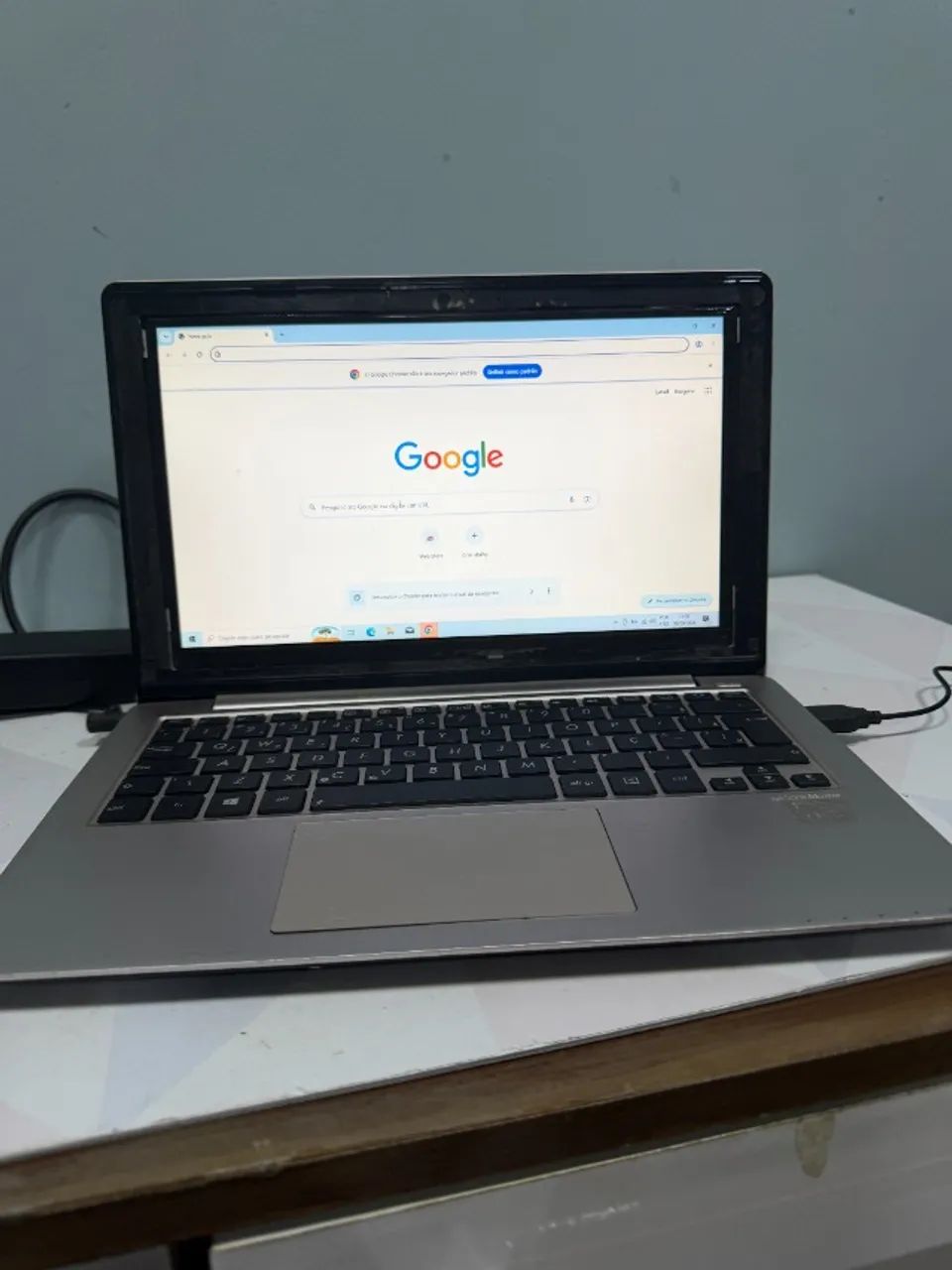 Notebook ASUS Vivobook S200E Intel Core i3 2ª Geração HD 300GB + Mouse USB   - Foto 2