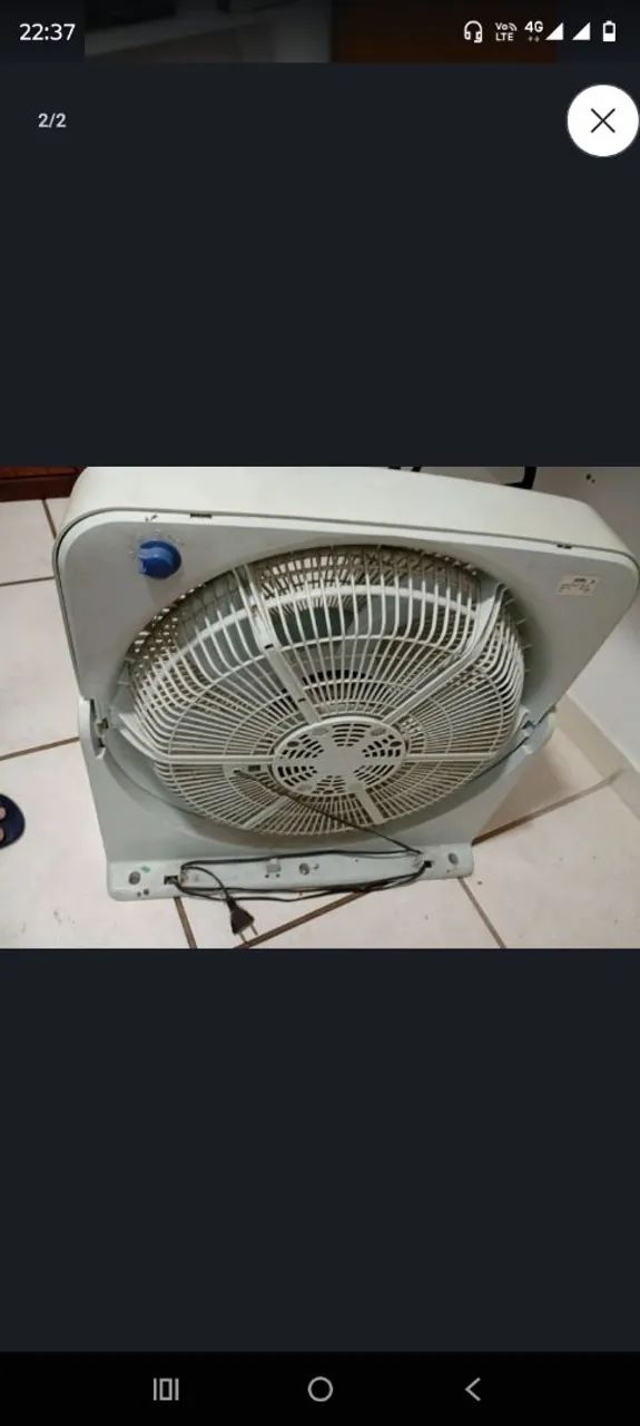 Ventilador Arno c45 127v - Foto 2