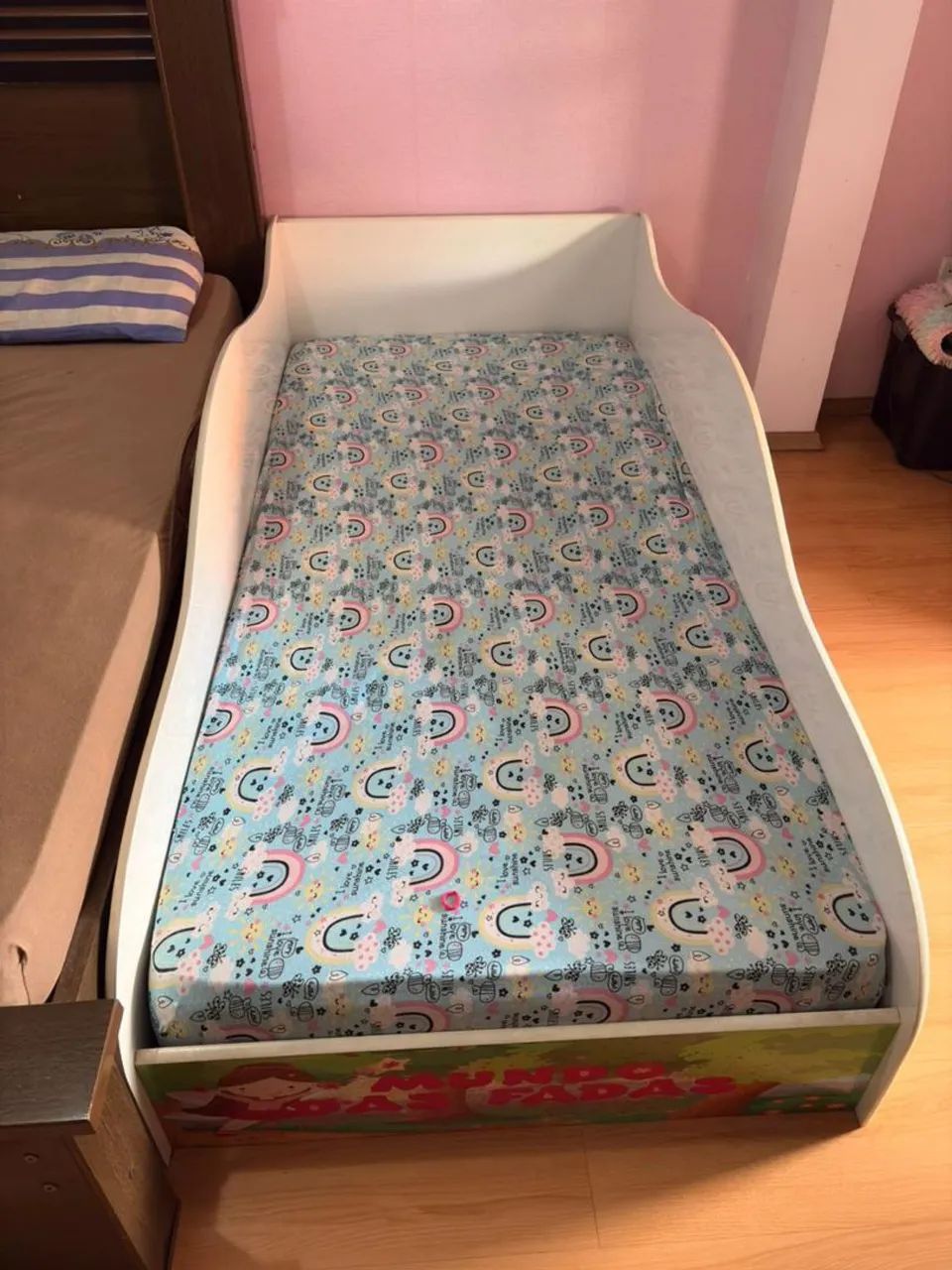 Cama solteiro com colchão  - Foto 3