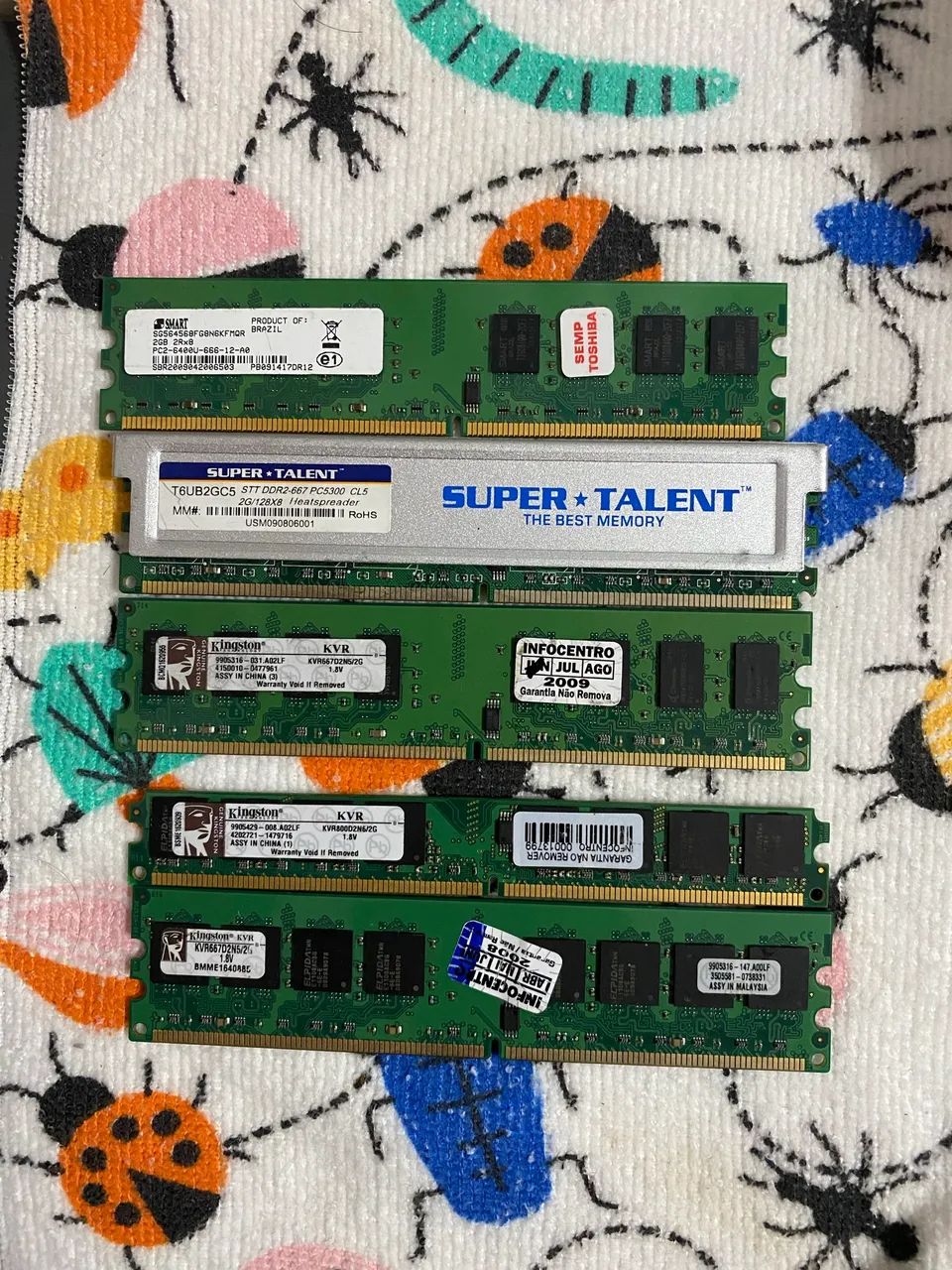 DDR2 Memory PC453825017614192642