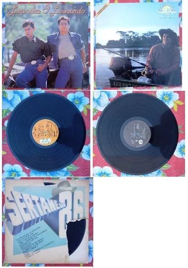 Lote de LP's disco de vinil sertanejo - Foto 4