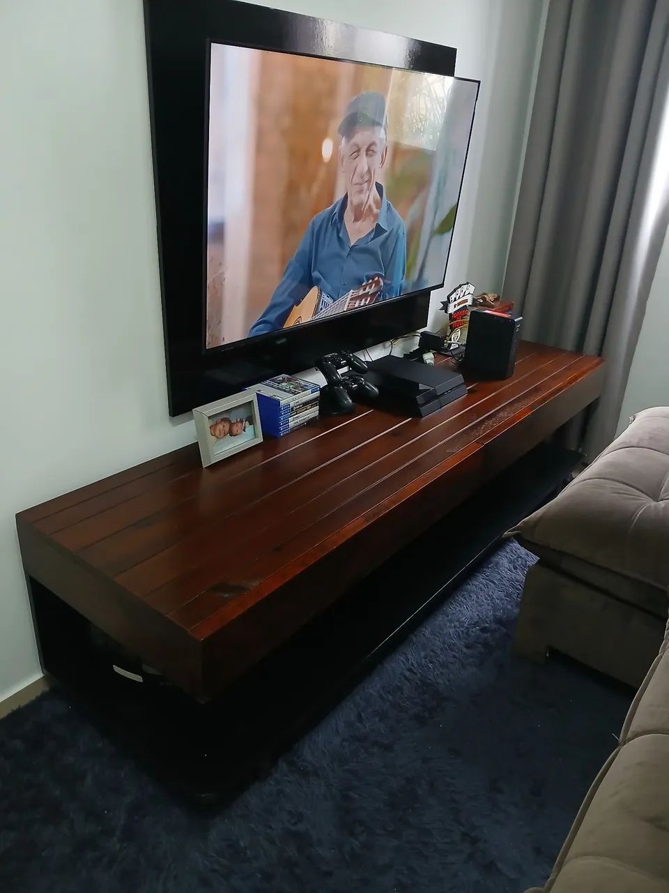 Rack e painel para TV
