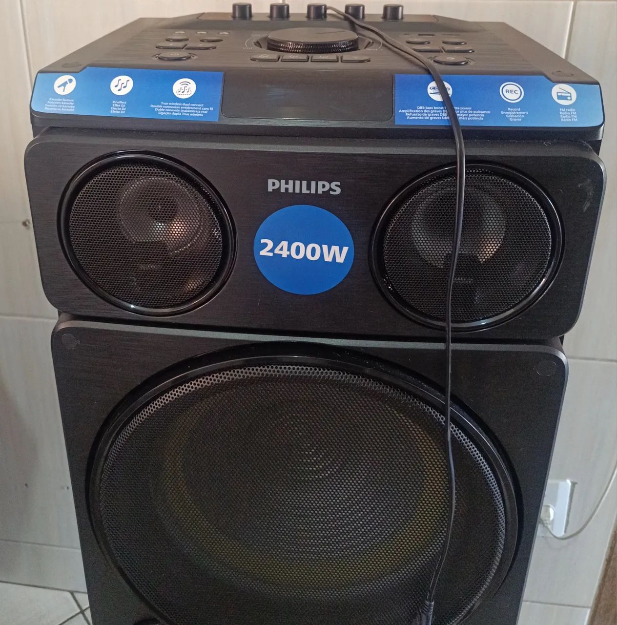 Caixa de som Philips  - Foto 4