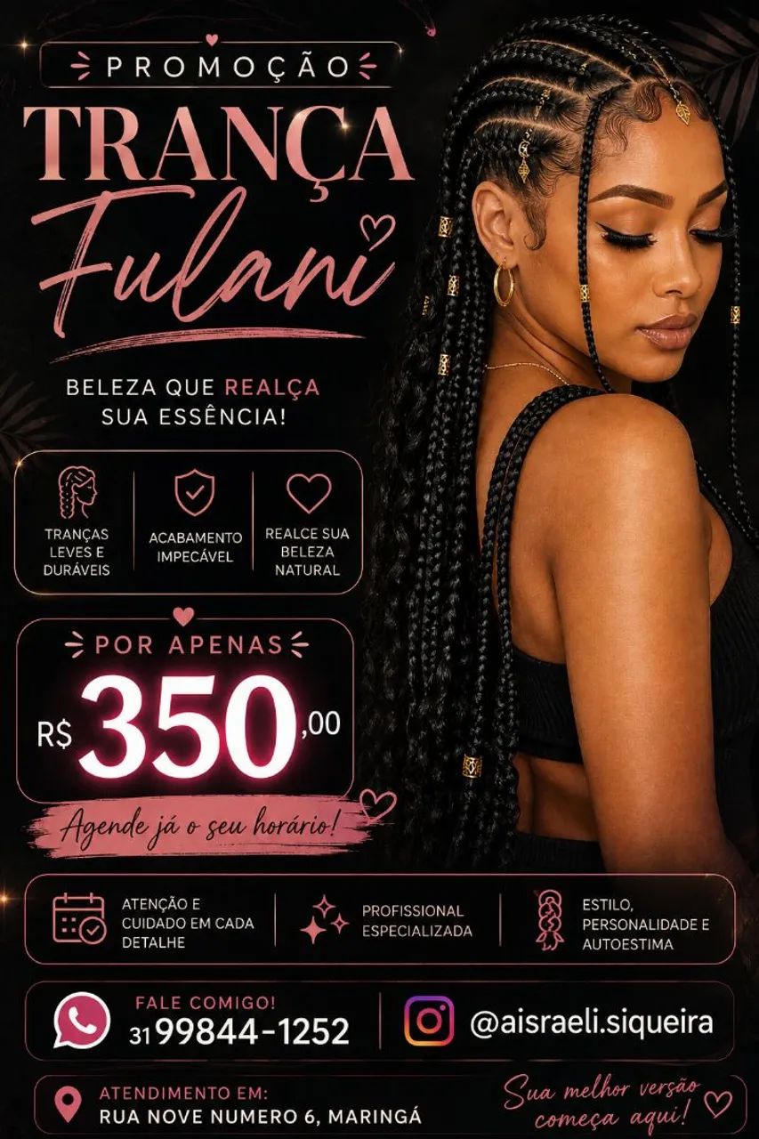 Mega hair e tranças afro - Foto 2