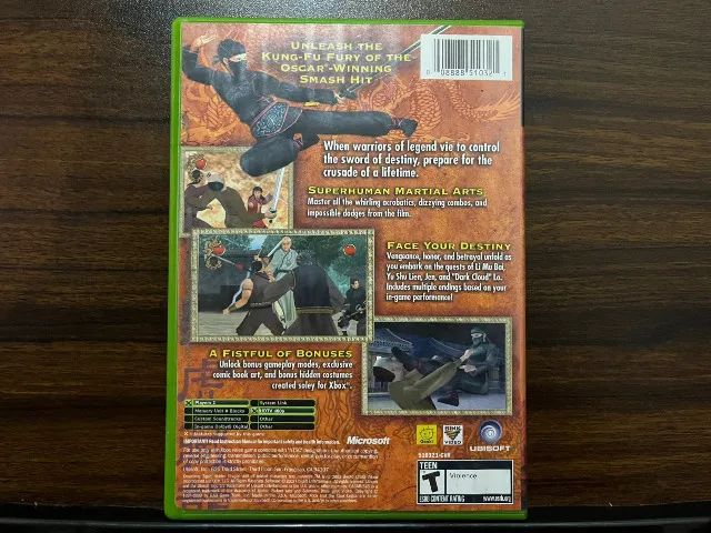 Crounching Tiger Hidden Dragon - Xbox Clássico - Foto 3