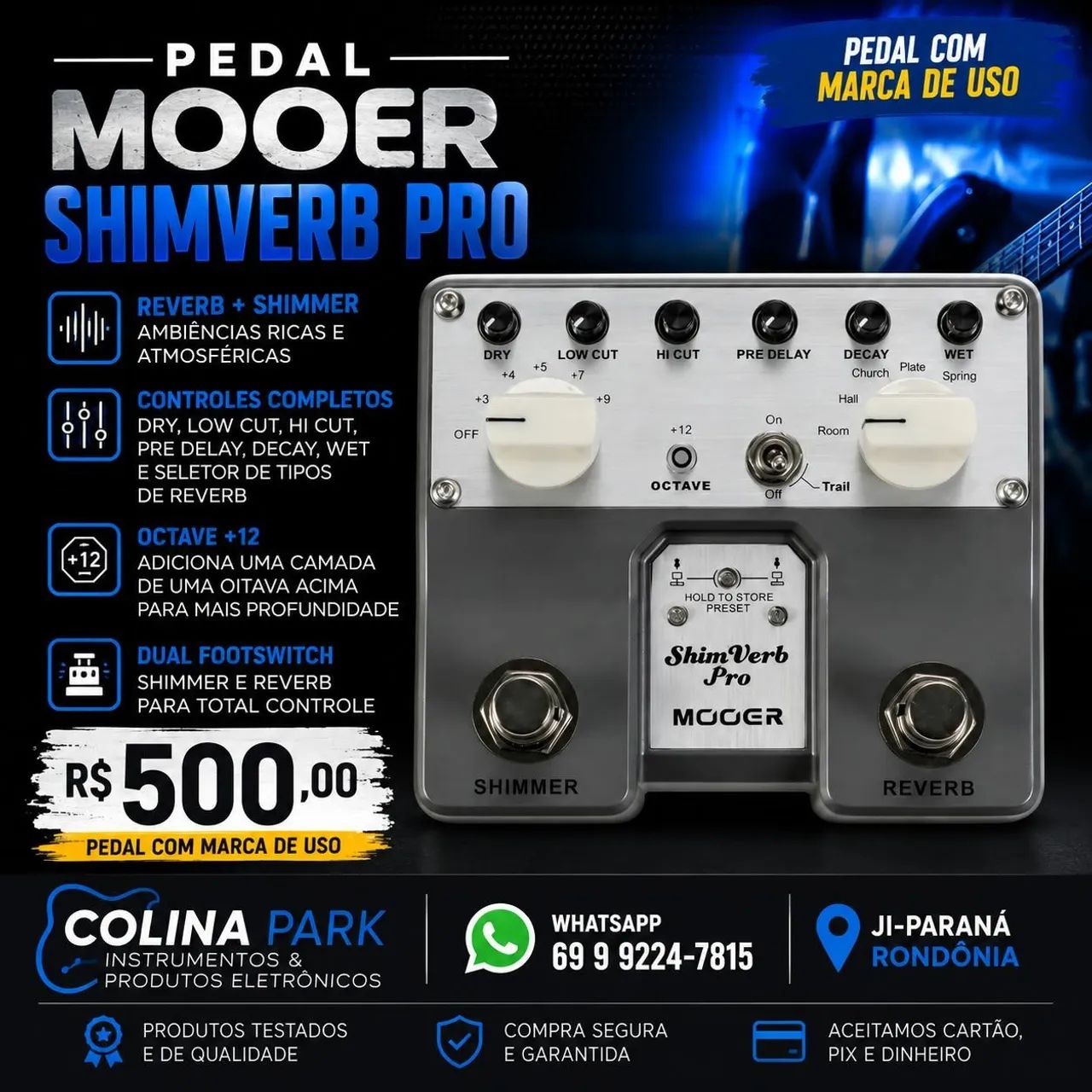 Pedal Shimverb Pro 
