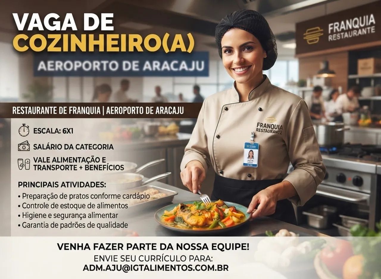Vaga Cozinheiro