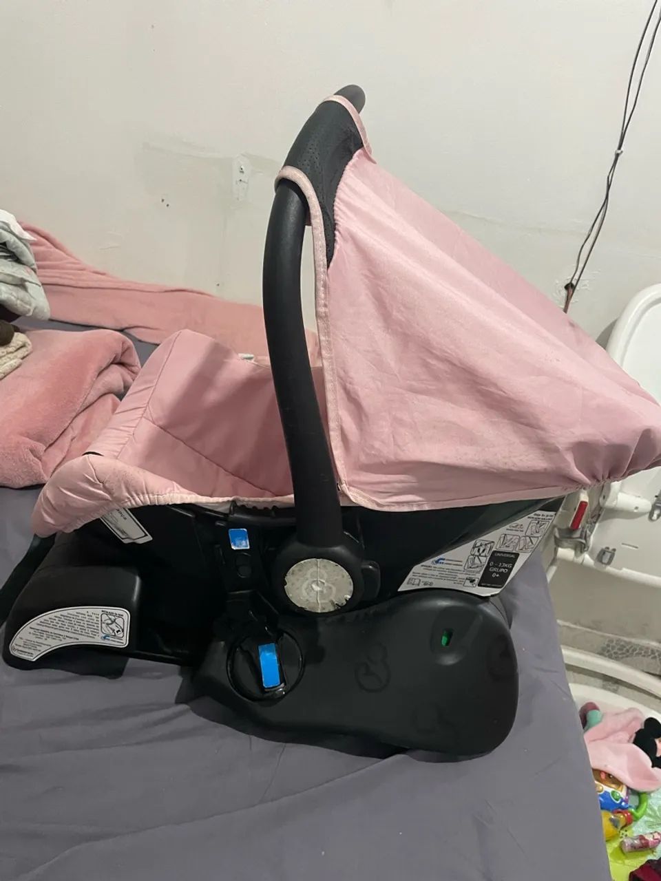 Bebê conforto com base de carro  - Foto 2