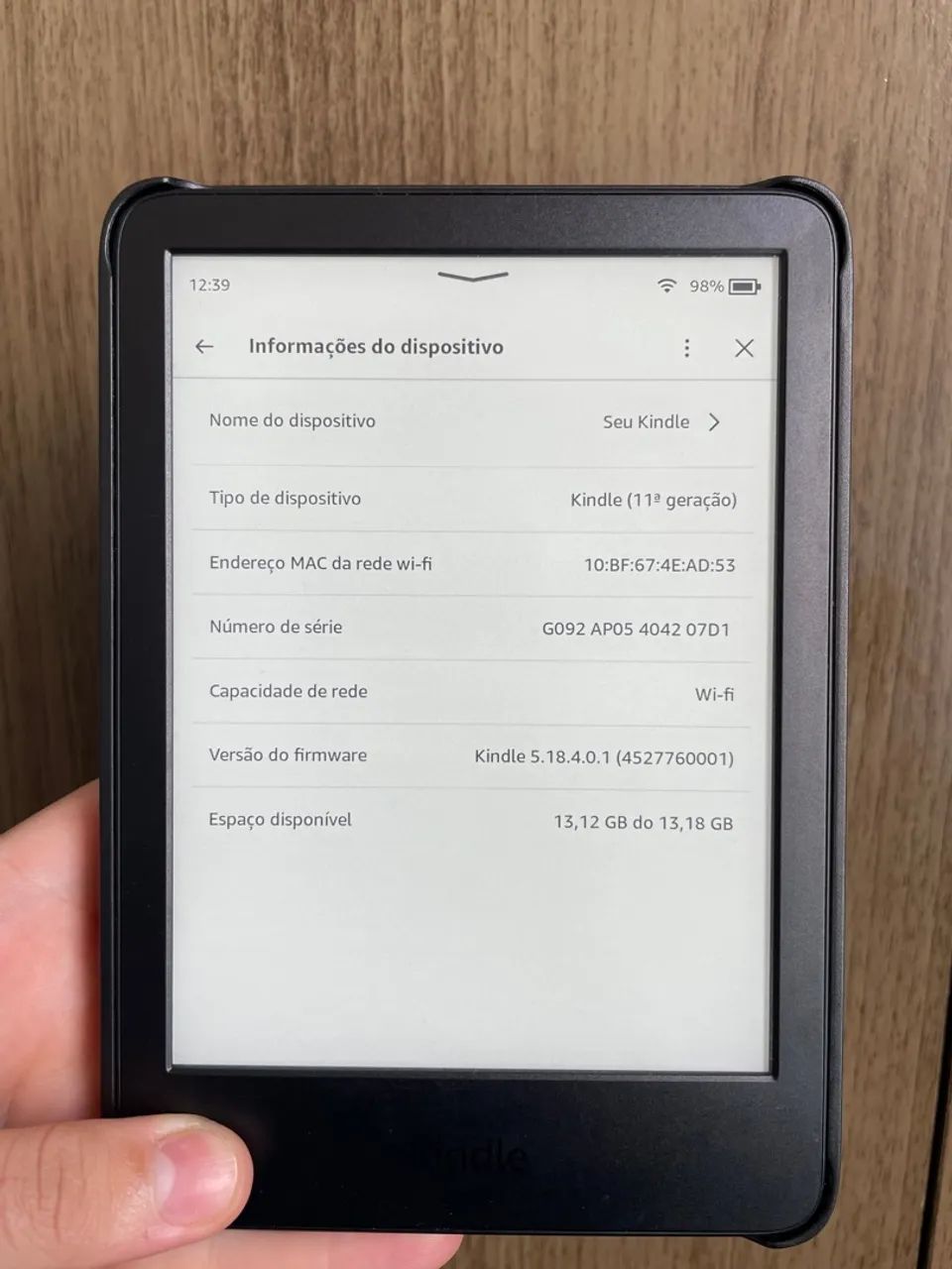 KINDLE 11 GERAÇÃO 16 GB - Foto 2
