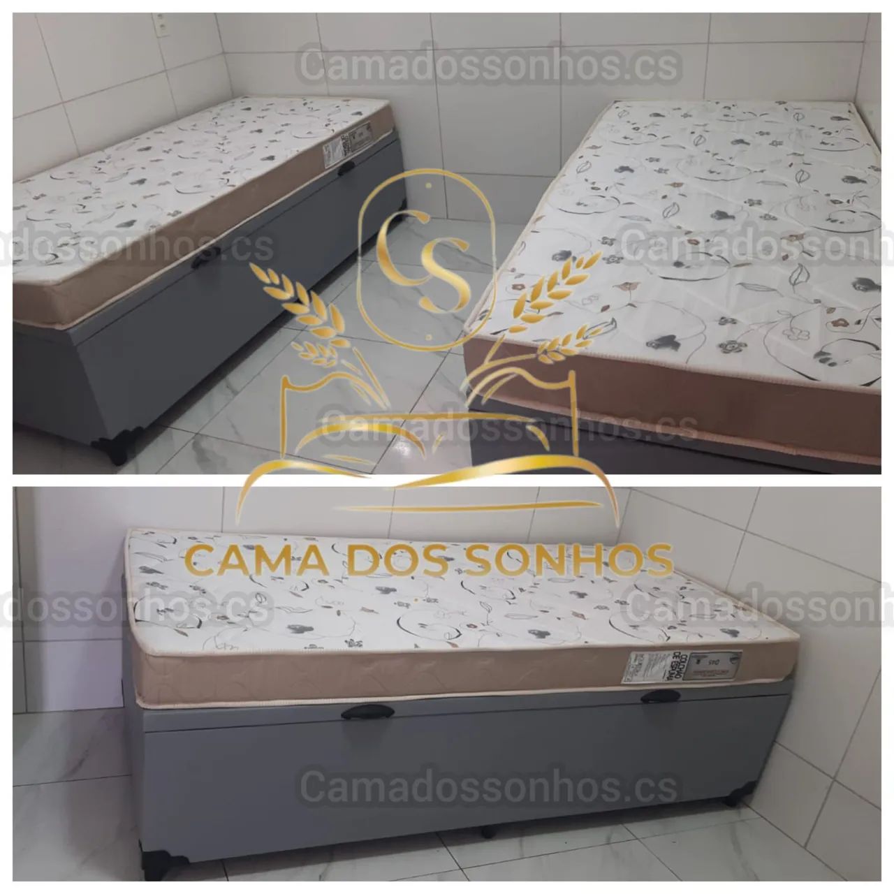 CAMA BAÚ SOLTEIRO  - Foto 5