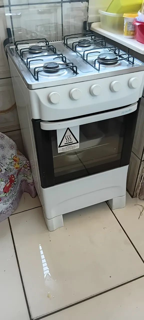 Fogão conservado