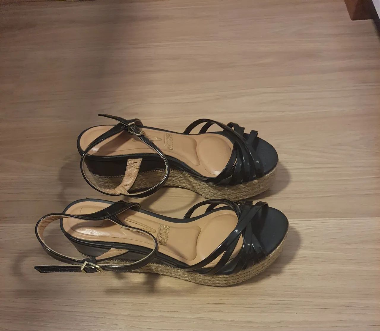 Sandália preto n°35