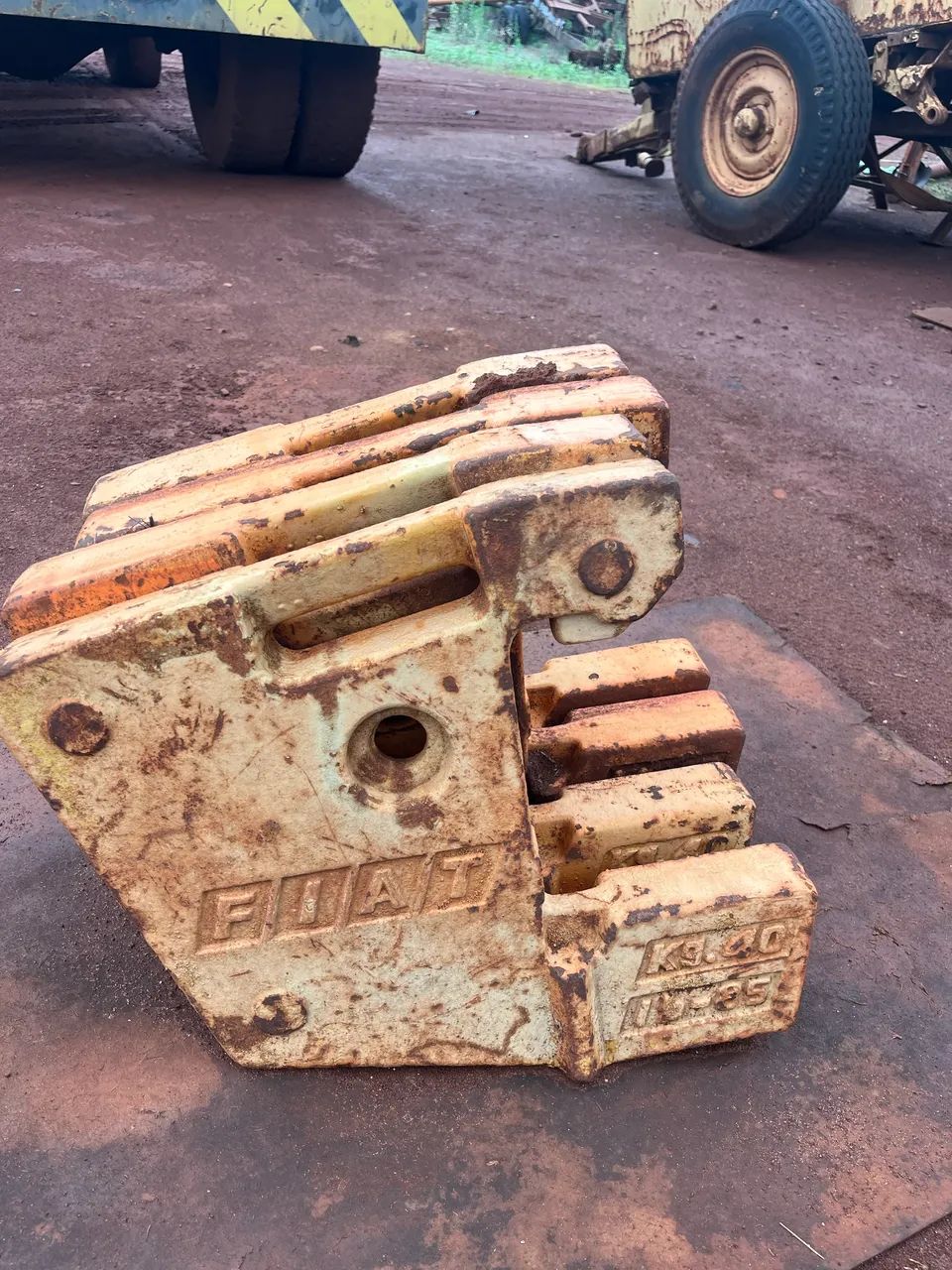 Pesos de roda Ford e dianteiro Fiat  - Foto 2