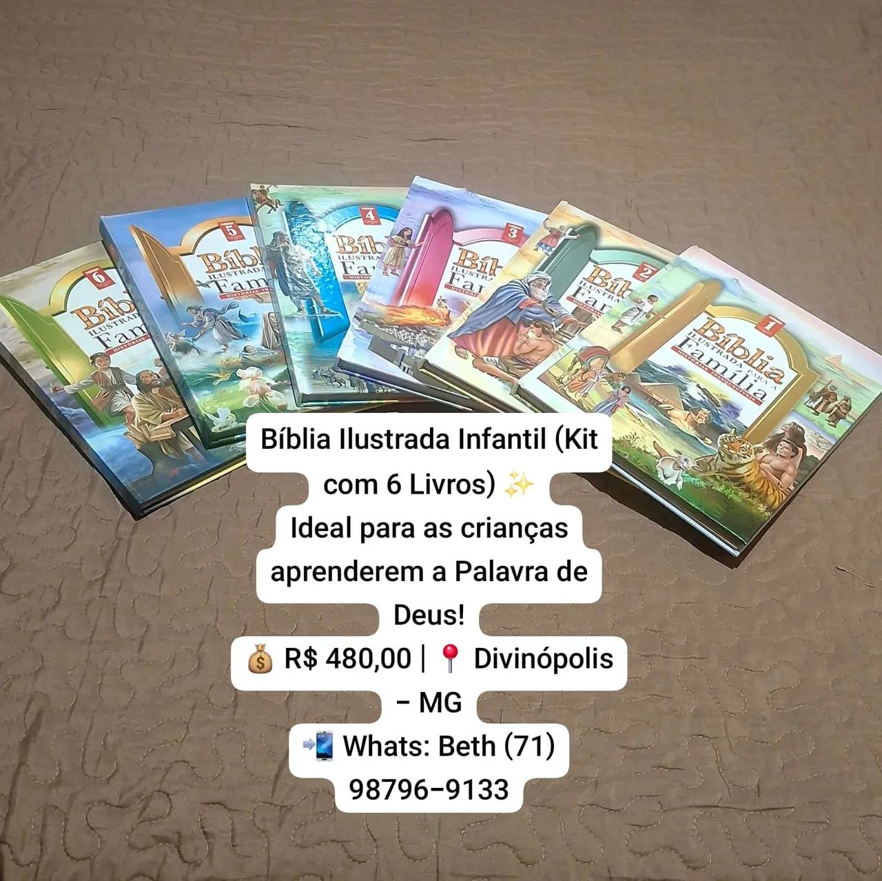 Bíblia Ilustrada para crianças  - Foto 5