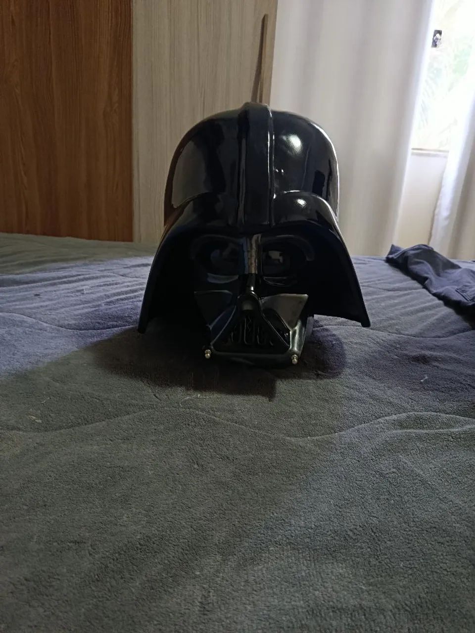 capacete do Darth Vader tamanho real cospley 