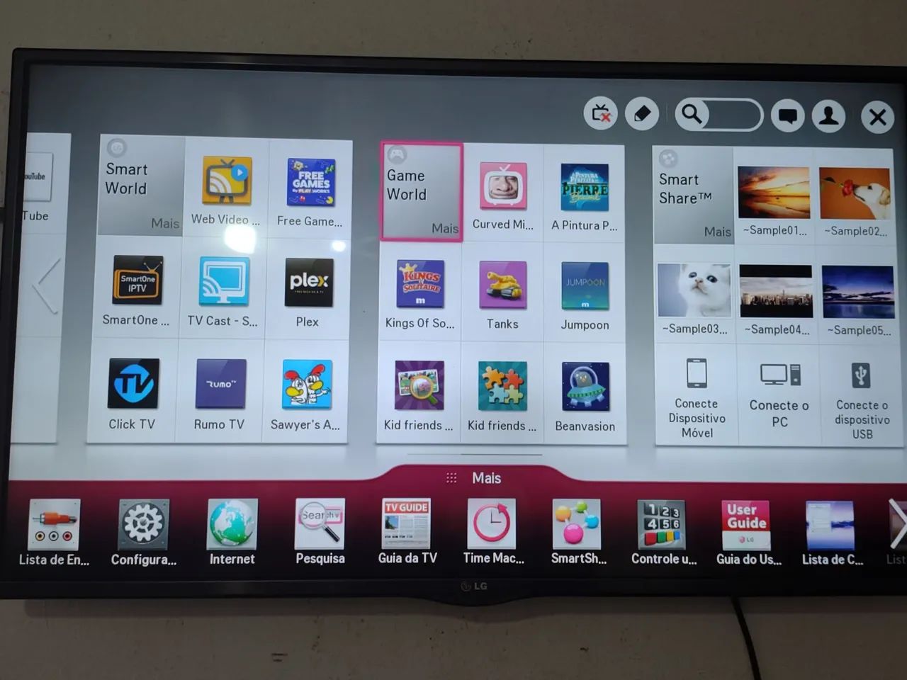 Tv Smart LG 42 polegadas funcionando perfeitamente. - Foto 2