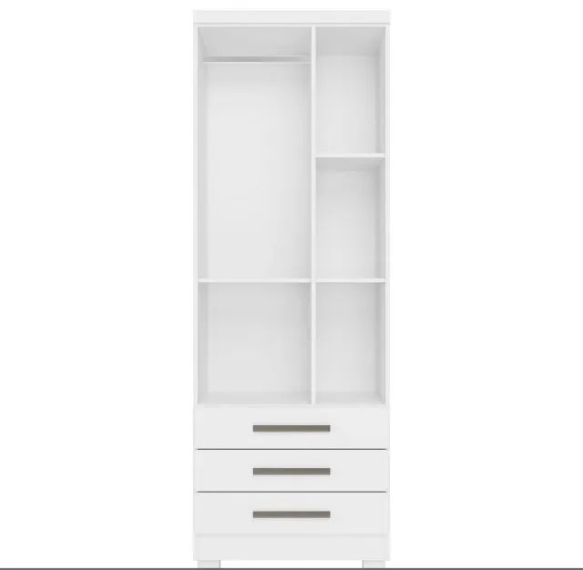 Guarda-Roupa Branco Slim 61 - Foto 2