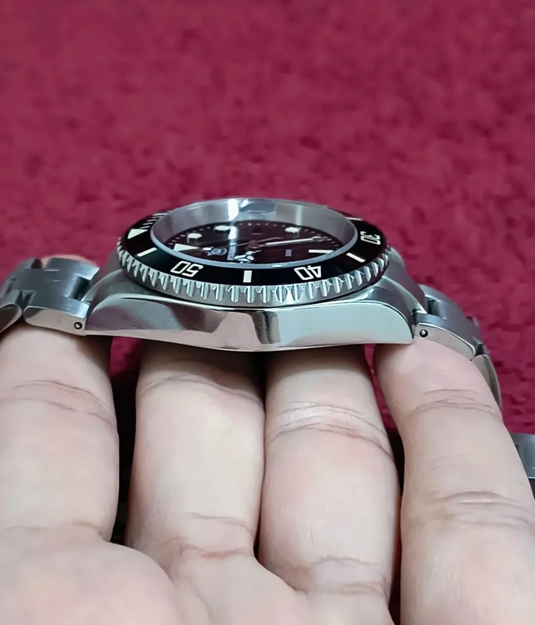 "Relógio Steeldive SD8205 Quartz" - Foto 3