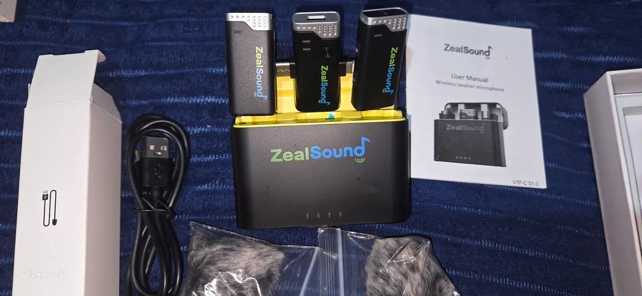 Microfone Lapela Sem Fio Zeal Sound (VALOR FINAL) - Foto 2