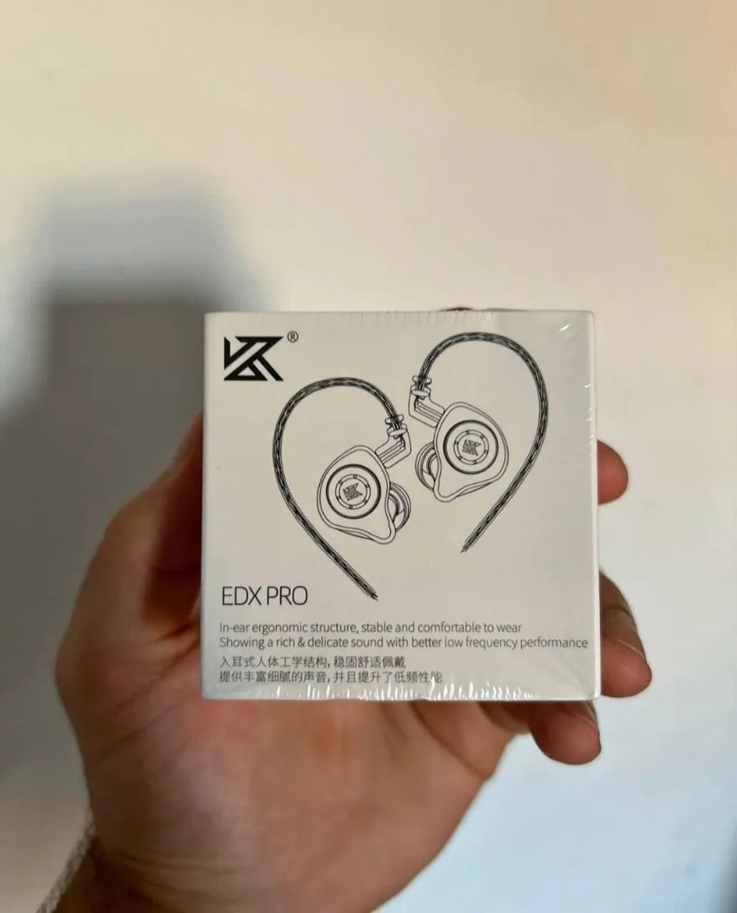  Fone Kz EDX PRO intra-auricular Lacrado!