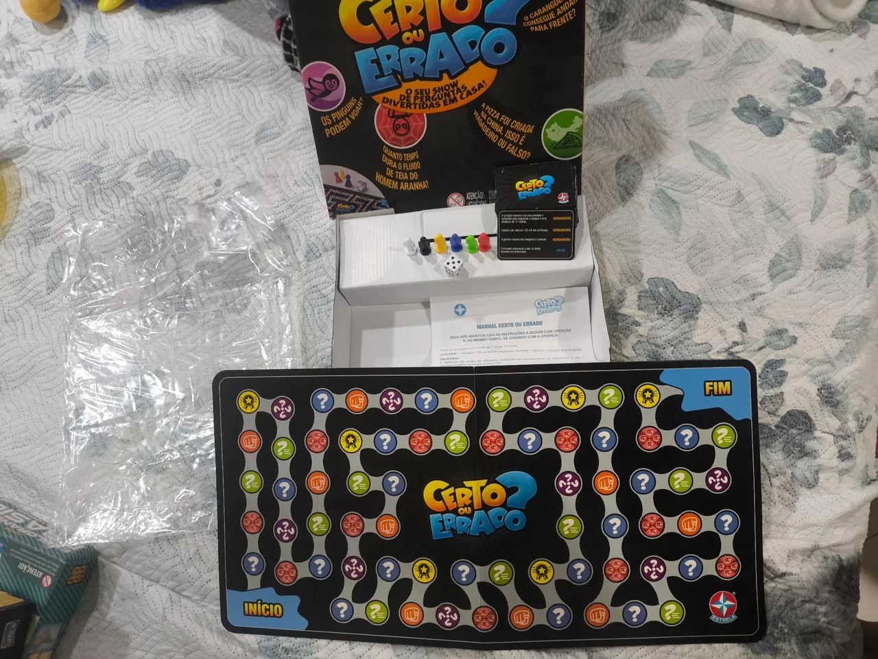 Jogo de Tabuleiro Certo ou Errado - Foto 3